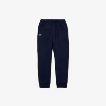 Lacoste SPORT Fleece Sweatpants Dětské - Tepláky Tmavě Blankyt Blankyt | CZ-diwdk7